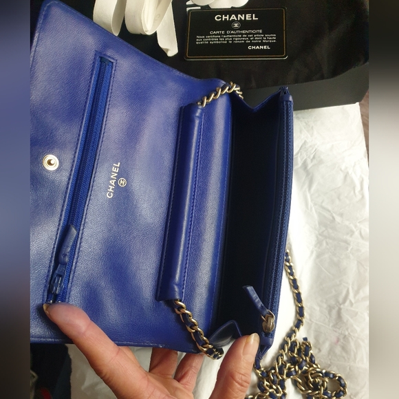 **SOLD** Chanel Woc Blue - Picture 9 of 14